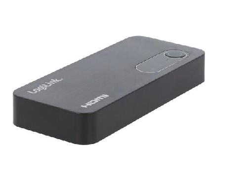 Cable - Connectique Pour Peripherique Commutateur HDCP 2.3.HDMI 2.1 femelle x2 HDMI male noir