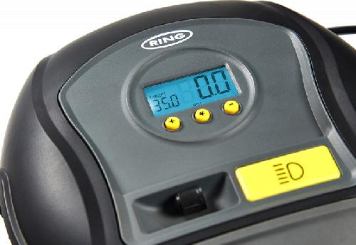 Compresseur Auto Compresseur digital 12V RING RTC600 avec prereglage de la pression
