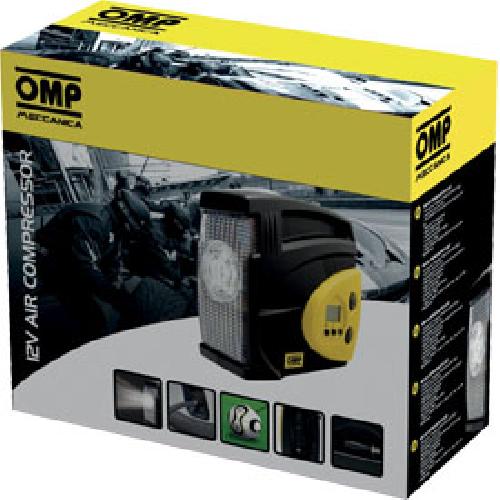 Compresseur Auto Compresseur gonfleur OMP 12V 8bars mano digital lampe led