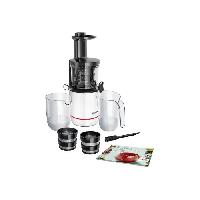 Confiturier - Compotier - Extracteur De Jus Extracteur de jus - BOSCH - MESM500W VitaExtract - Blanc-chrome - 150 W - 1 vitesse + reverse - syst. de securite sur le couvercle