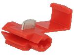 Cosses - Fils Connecteur Attache rapide IDC 0.25-1mm2 Couleur rouge x10