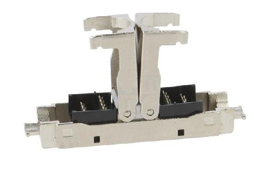 Accessoire Coffret De Communication - Connecteur Rj45 - Panneau De Brassage Connecteur de cable Cat 6A a assemblage sur site. type fin 22AWG-26AWG
