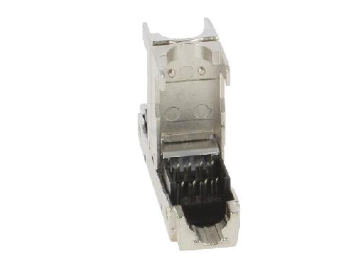 Accessoire Coffret De Communication - Connecteur Rj45 - Panneau De Brassage Connecteur de cable Cat 6A a assemblage sur site. type fin 22AWG-26AWG