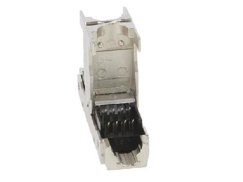Accessoire Coffret De Communication - Connecteur Rj45 - Panneau De Brassage Connecteur de cable Cat 6A a assemblage sur site. type fin 22AWG-26AWG