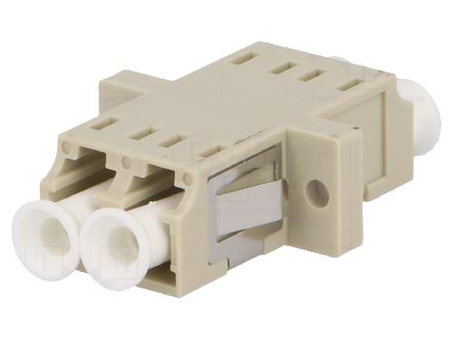 Cable - Connectique Pour Peripherique Connecteur en fibre optique femelle - Beige