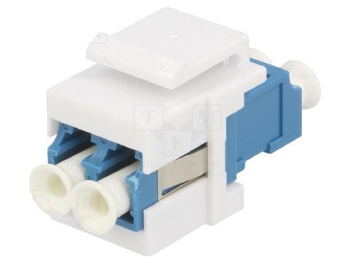 Cable - Connectique Pour Peripherique Connecteur en fibre optique femelle - Bleu