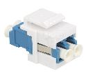 Cable - Connectique Pour Peripherique Connecteur en fibre optique femelle - Bleu