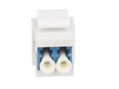 Cable - Connectique Pour Peripherique Connecteur en fibre optique femelle - Bleu