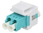 Cable - Connectique Pour Peripherique Connecteur en fibre optique femelle - Turquoise