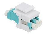 Cable - Connectique Pour Peripherique Connecteur en fibre optique femelle - Turquoise