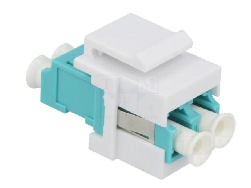 Cable - Connectique Pour Peripherique Connecteur en fibre optique femelle - Turquoise