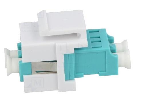 Cable - Connectique Pour Peripherique Connecteur en fibre optique femelle - Turquoise