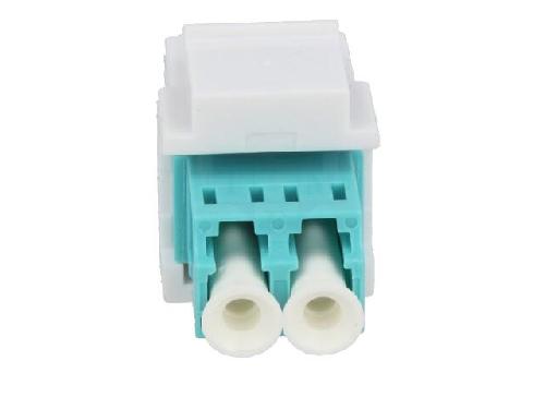 Cable - Connectique Pour Peripherique Connecteur en fibre optique femelle - Turquoise