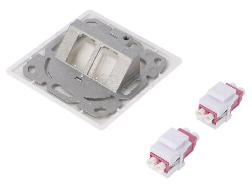 Cable - Connectique Pour Peripherique Connecteur en fibre optique femelle - Violet