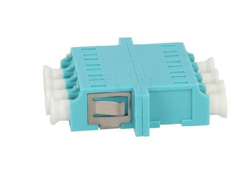 Cable - Connectique Pour Peripherique Connecteur en fibre optique quad multi mode - Turquoise