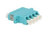 Cable - Connectique Pour Peripherique Connecteur en fibre optique quad multi mode - Turquoise