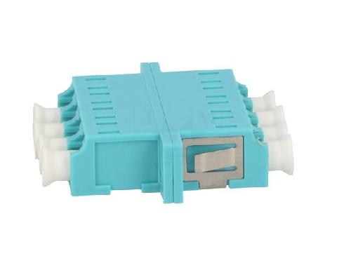Cable - Connectique Pour Peripherique Connecteur en fibre optique quad multi mode - Turquoise