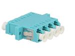 Cable - Connectique Pour Peripherique Connecteur en fibre optique quad multi mode - Turquoise