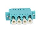 Cable - Connectique Pour Peripherique Connecteur en fibre optique quad multi mode - Turquoise
