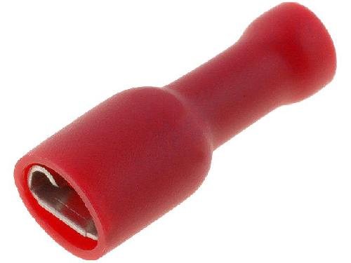 Cosses - Fils Connecteur plat 4.8mm 0.5mm femelle 0.5-1mm2 serrage sur fil x10