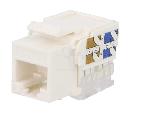 Cable - Connectique Pour Peripherique Connecteur RJ45 femelle Cat.5e - Blanc