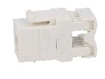Cable - Connectique Pour Peripherique Connecteur RJ45 femelle Cat.5e - Blanc