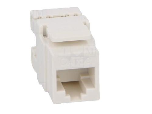 Cable - Connectique Pour Peripherique Connecteur RJ45 femelle Cat.5e - Blanc
