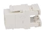 Cable - Connectique Pour Peripherique Connecteur RJ45 femelle Cat.6 - Blanc