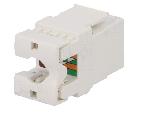 Cable - Connectique Pour Peripherique Connecteur RJ45 femelle Cat.6 - Blanc
