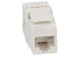 Cable - Connectique Pour Peripherique Connecteur RJ45 femelle Cat.6 - Blanc