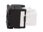 Cable - Connectique Pour Peripherique Connecteur RJ45 femelle Cat.6 - Noir