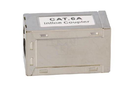Cable - Connectique Pour Peripherique Connecteur RJ45 femelle x2 - metallise