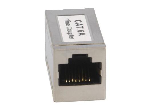 Cable - Connectique Pour Peripherique Connecteur RJ45 femelle x2 - metallise