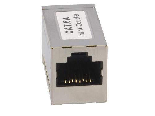 Cable - Connectique Pour Peripherique Connecteur RJ45 femelle x2 - metallise