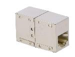 Cable - Connectique Pour Peripherique Connecteur RJ45 femelle x2 - Metallise