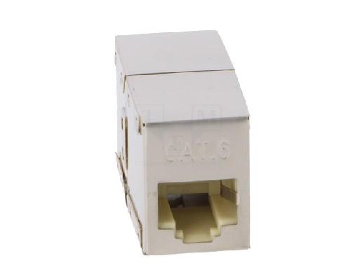 Cable - Connectique Pour Peripherique Connecteur RJ45 femelle x2 - Metallise