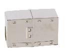 Cable - Connectique Pour Peripherique Connecteur RJ45 femelle x2 - Metallise