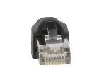 Cable - Connectique Pour Peripherique Connecteur RJ45 male Cat.5e avec protection - Noir