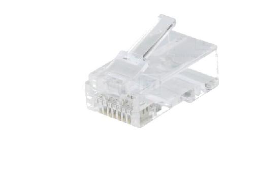 Cable - Connectique Pour Peripherique Connecteur RJ45 male Cat.6a - Blanc