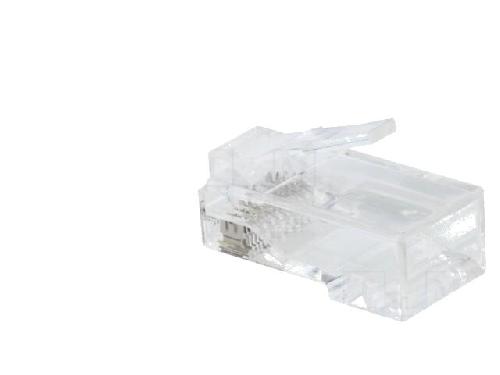 Cable - Connectique Pour Peripherique Connecteur RJ45 male Cat.6a - Blanc
