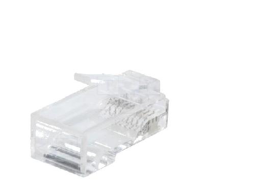 Cable - Connectique Pour Peripherique Connecteur RJ45 male Cat.6a - Blanc