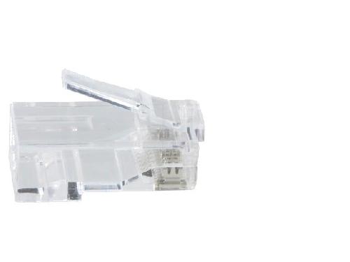 Cable - Connectique Pour Peripherique Connecteur RJ45 male Cat.6a - Blanc