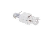Cable - Connectique Pour Peripherique Connecteur RJ45 male Cat.6a - Blanc