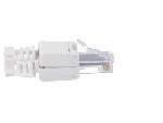 Cable - Connectique Pour Peripherique Connecteur RJ45 male Cat.6a - Blanc