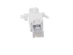 Cable - Connectique Pour Peripherique Connecteur RJ45 male Cat.6a - Blanc