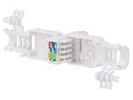 Cable - Connectique Pour Peripherique Connecteur RJ45 male Cat.6a - Blanc