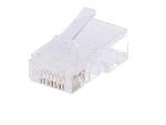 Cable - Connectique Pour Peripherique Connecteur RJ45 male Prise modulaire pour cable telephonique plat
