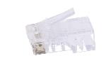 Cable - Connectique Pour Peripherique Connecteur RJ45 male Prise modulaire pour cable telephonique plat