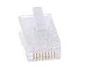 Cable - Connectique Pour Peripherique Connecteur RJ45 male Prise modulaire pour cable telephonique plat