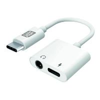 Connectique - Alimentation Adaptateur 2 En 1 Usb-C-> Aux et Usb-C